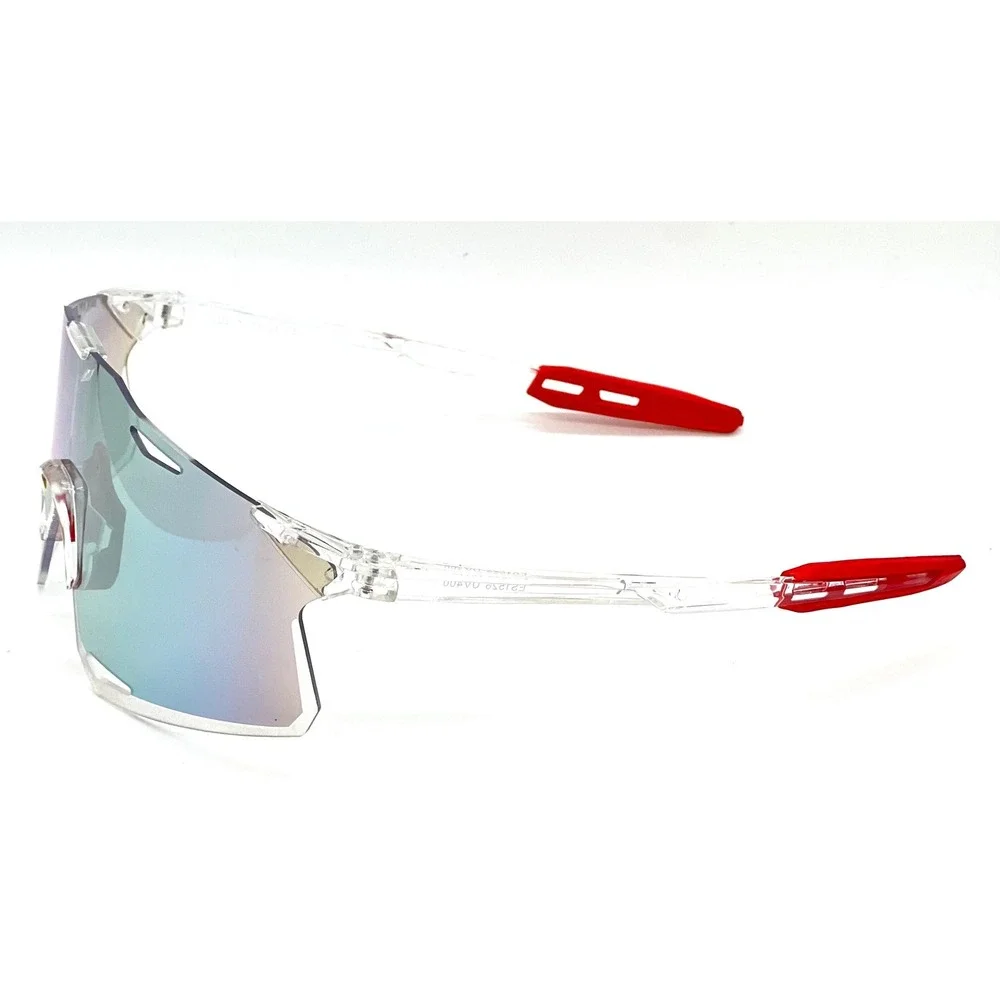 Sport Sunglasses Shield Mirrored Multi‎ Color Lens Cycling Running Glasses Men